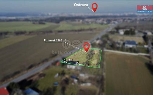 Prodej stavebního pozemku 2 706 m², Ostrava - Polanka nad Odrou