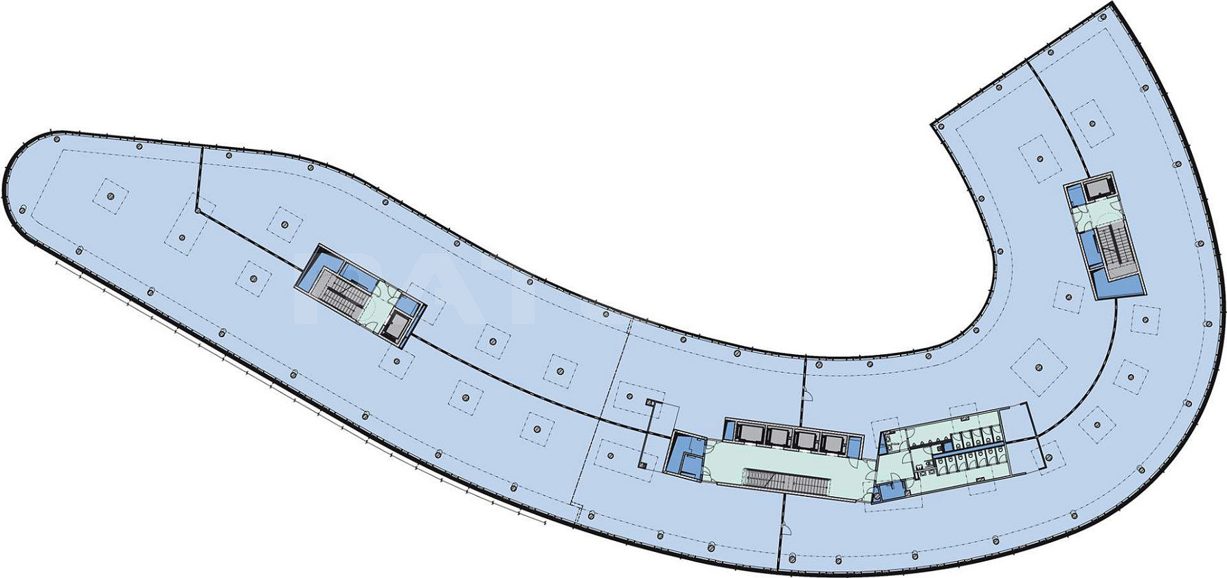 Pronájem kanceláře 615 m² – fotografie 3