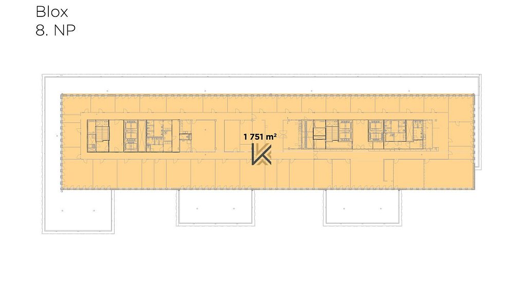 Pronájem kanceláře 1 751 m², Praha – náhled fotky 2