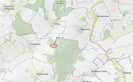 Dražba lesa 1 895 m², Šišma