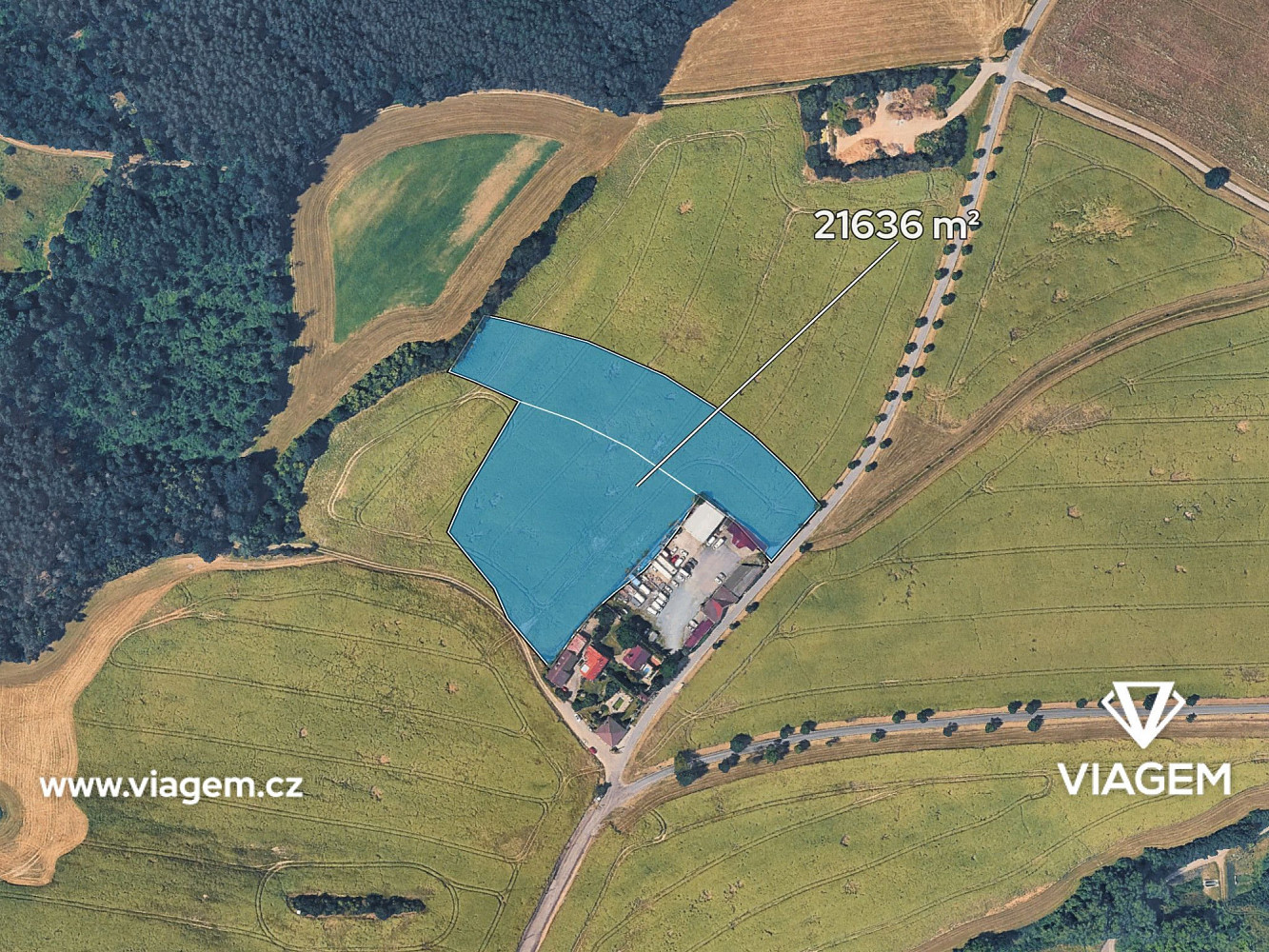 Prodej pole 7 212 m² – fotografie 2