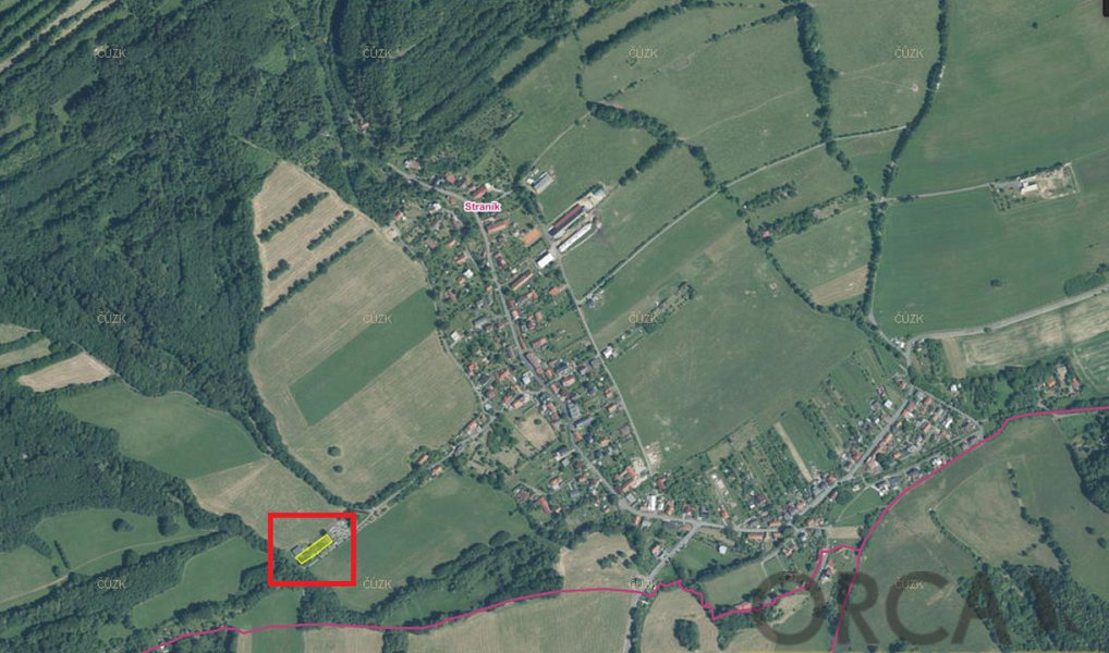 Prodej pole 1 164 m², Nový Jičín – náhled fotky 2