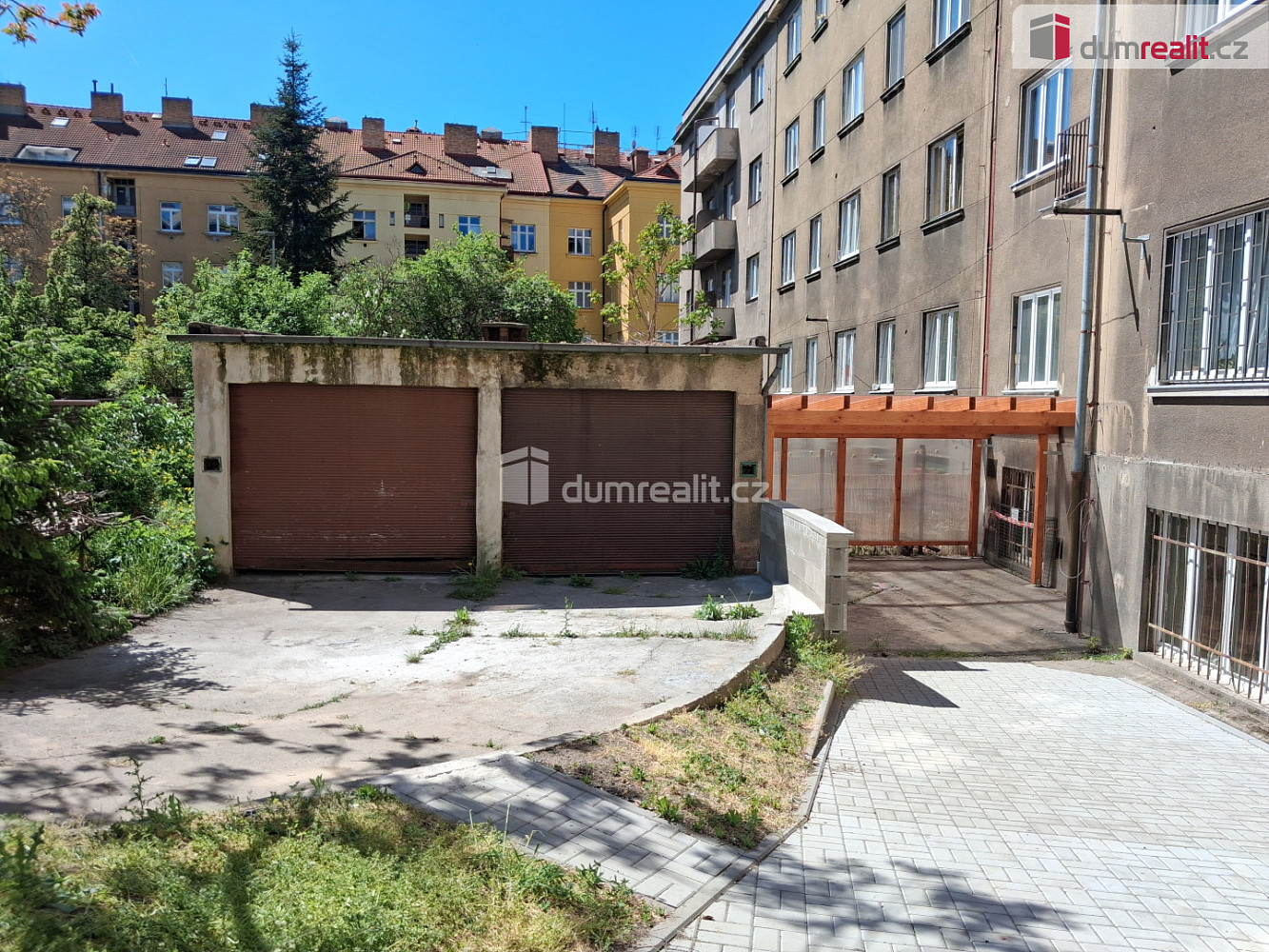 Pronájem garážového stání 18 m2 - viktoriánova - praha — photo 3
