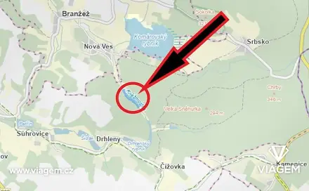 Prodej lesa 2 803 m², Kněžmost, okres Mladá Boleslav