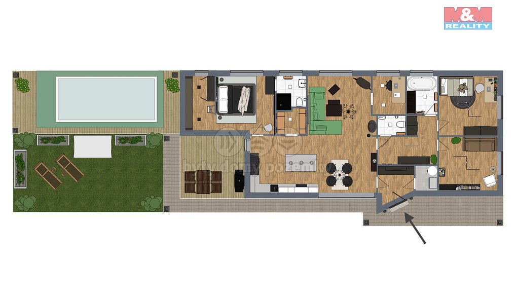 Prodej stavebního pozemku 733 m², Slapy – náhled fotky 5
