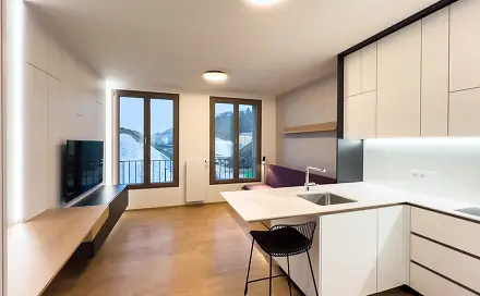 Pronájem bytu 1+kk 30 m², Vackové, Praha 5 - Smíchov