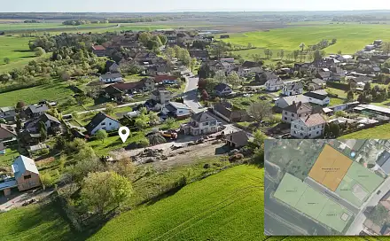 Prodej stavebního pozemku 1 110 m², Bukovina nad Labem, okres Pardubice