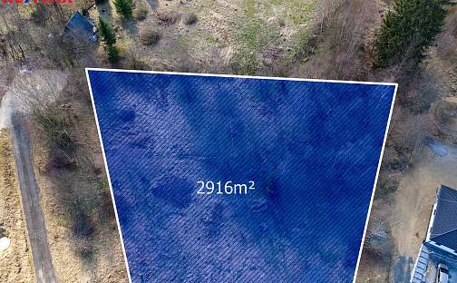 Prodej stavebního pozemku 2 916 m², Aš, okres Cheb