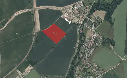 Prodej pole 42 019 m², Kotopeky, okres Beroun