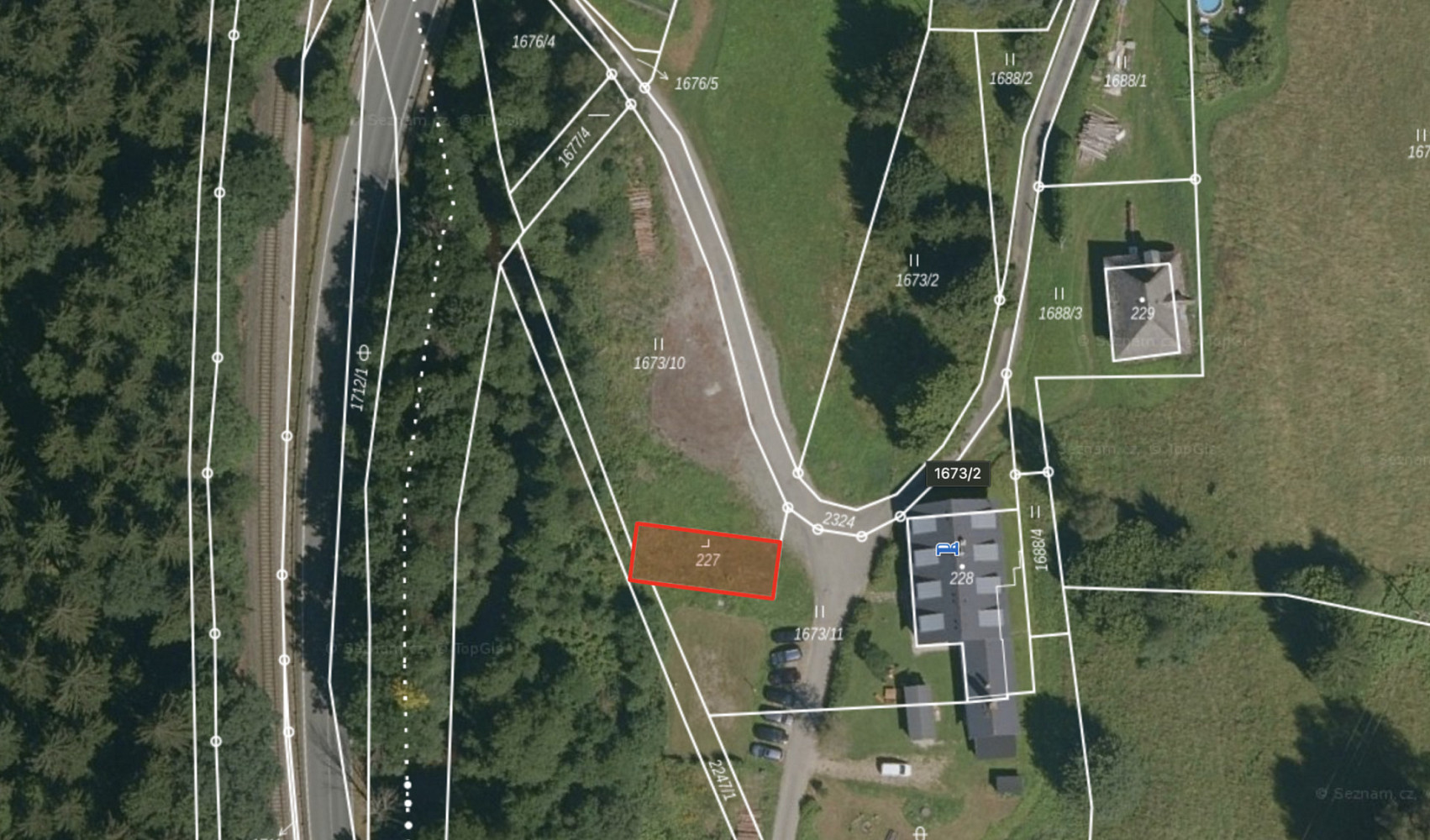 Prodej komerčního pozemku 174 m² – fotografie 2
