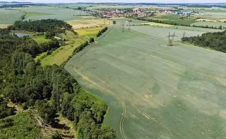 Prodej pole 18 110 m², Valeč, okres Třebíč
