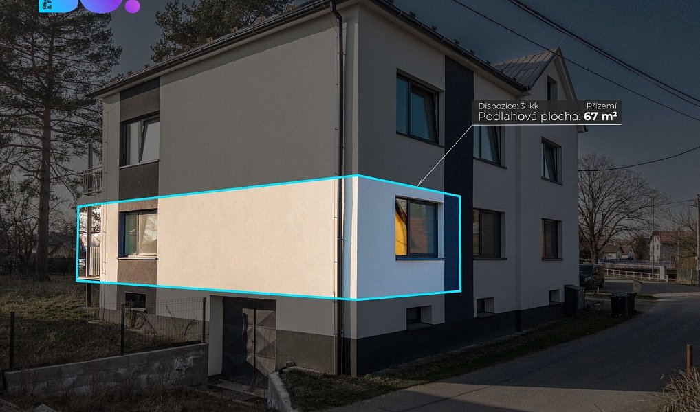 Pronájem bytu 3+kk 67 m², Bravantice – náhled fotky 7