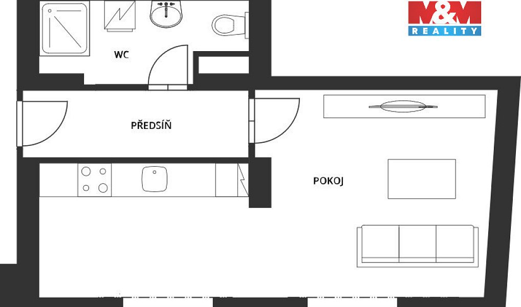 Prodej bytu 1+kk 35 m², Nýrsko – náhled fotky 13