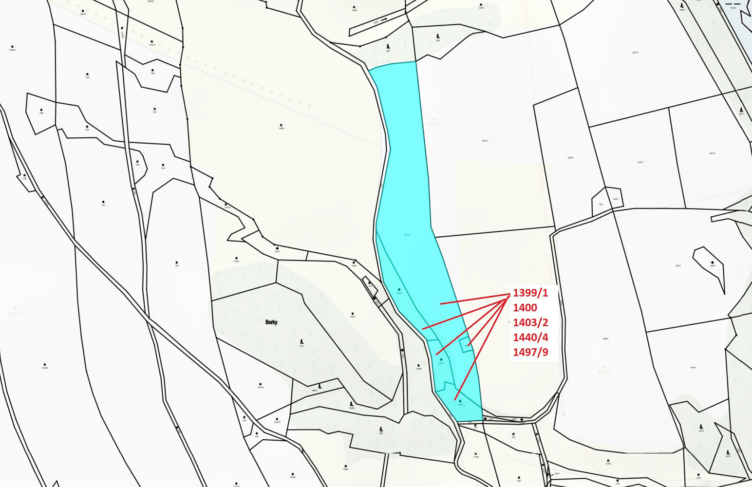 Dražba pozemku 18 908 m² — photo 3