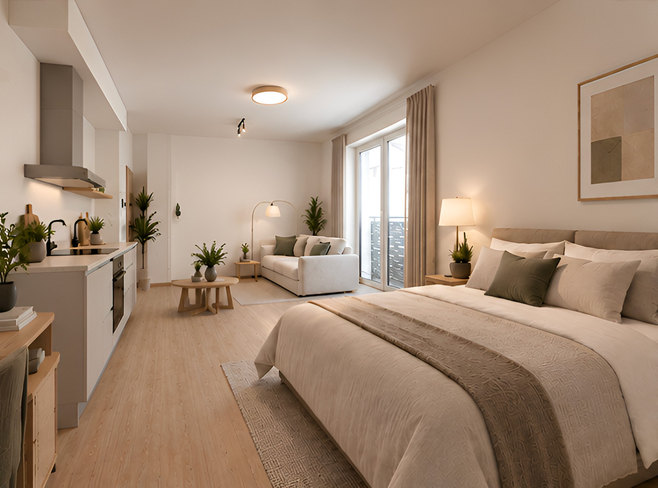 Pronájem bytu 1+kk 29 m² – fotografie 3