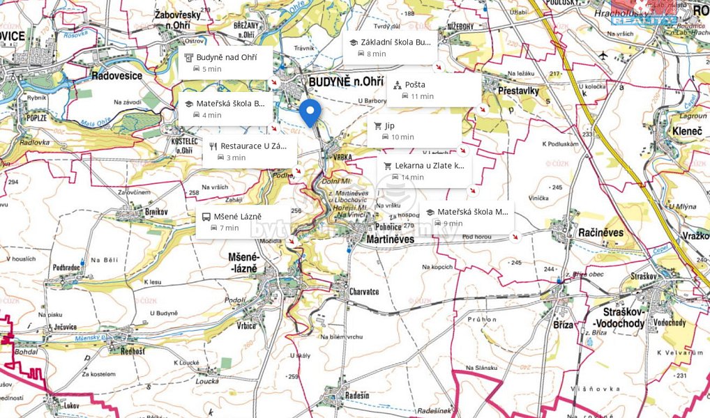 Prodej pozemku 2 067 m², Budyně nad Ohří – náhled fotky 7