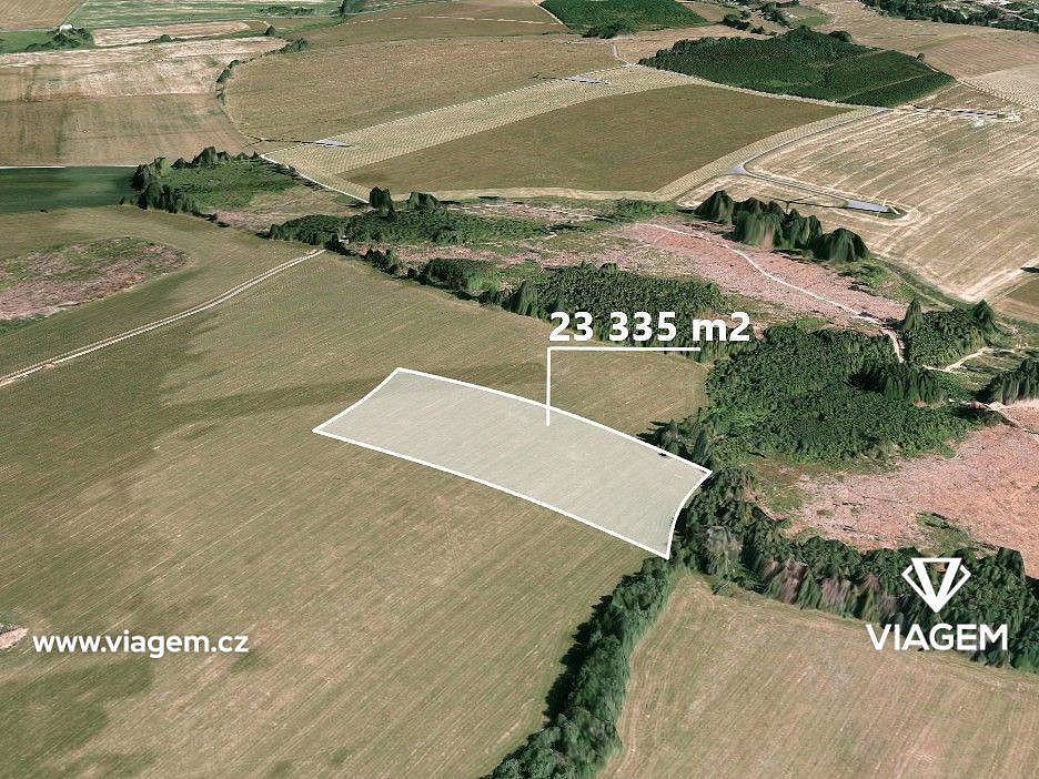 Prodej pole 23 335 m²