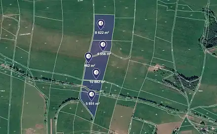 Prodej pole 30 373 m², Čistá u Horek, okres Semily