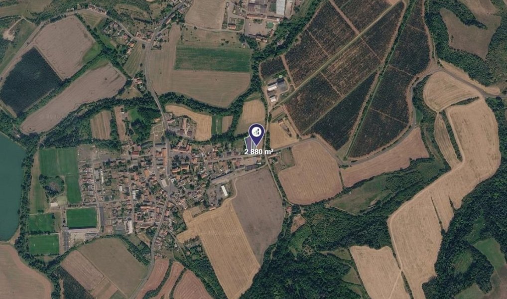 Prodej stavebního pozemku 2 880 m², Blšany – náhled fotky 2