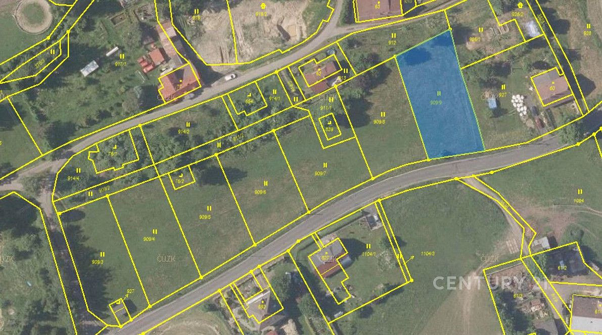 Prodej stavebního pozemku 1 262 m² – fotografie 3