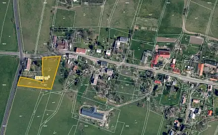 Prodej stavebního pozemku 3 539 m², Lovečkovice, okres Litoměřice