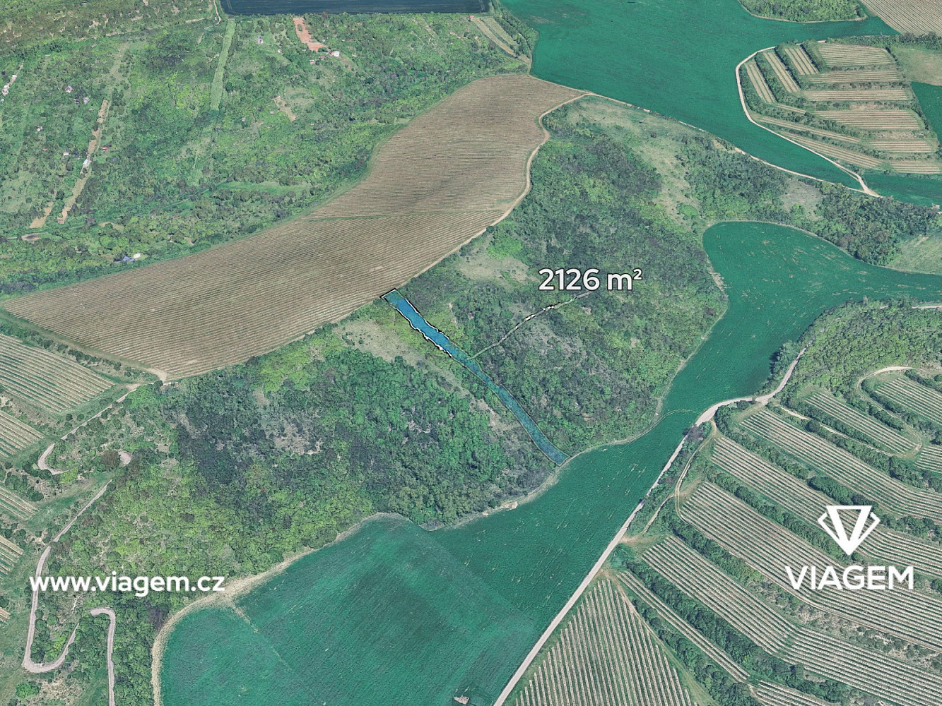 Prodej pole 2 126 m²