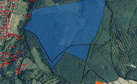 Prodej lesa 233 m², Vsetín
