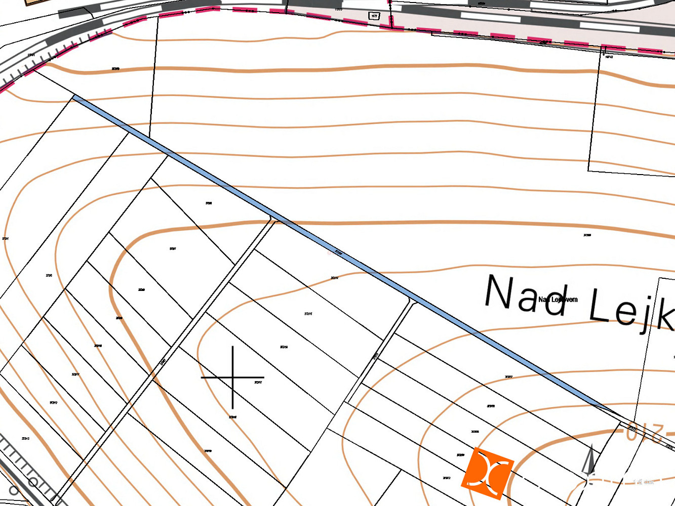 Prodej pole 393 m² – pohled 2