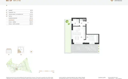 Prodej bytu 2+kk 44 m², Praha 10 - Uhříněves