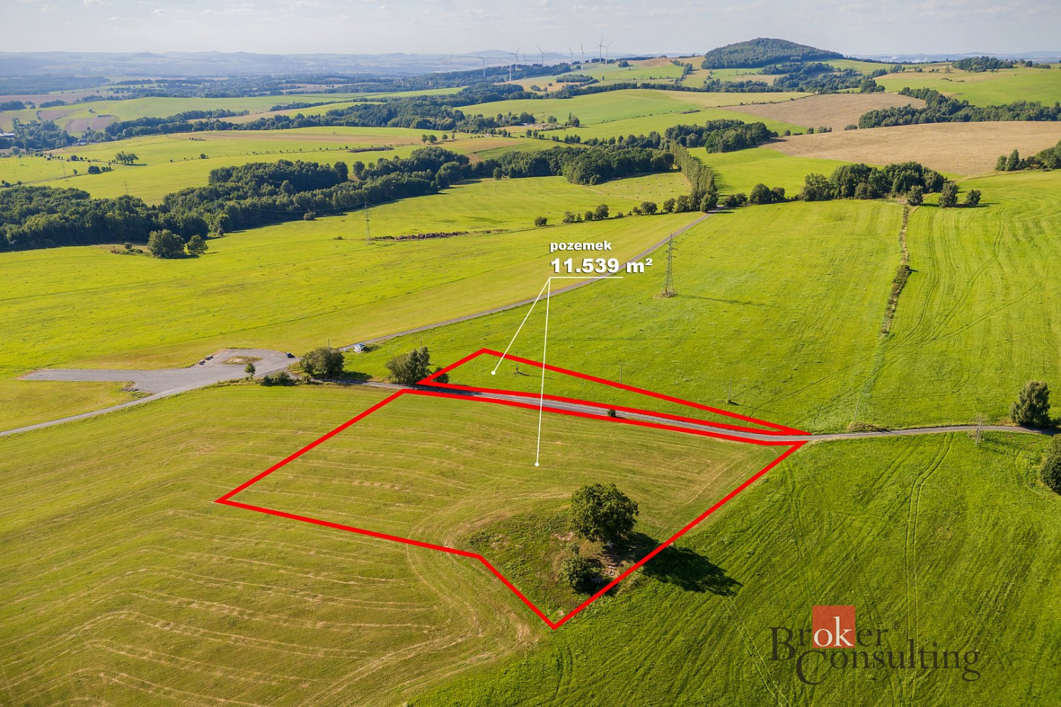 Prodej pole 11 539 m² – pohled 5
