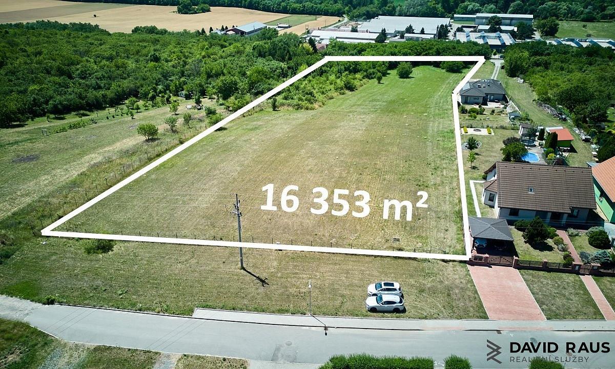 Prodej stavebního pozemku 16 353 m²