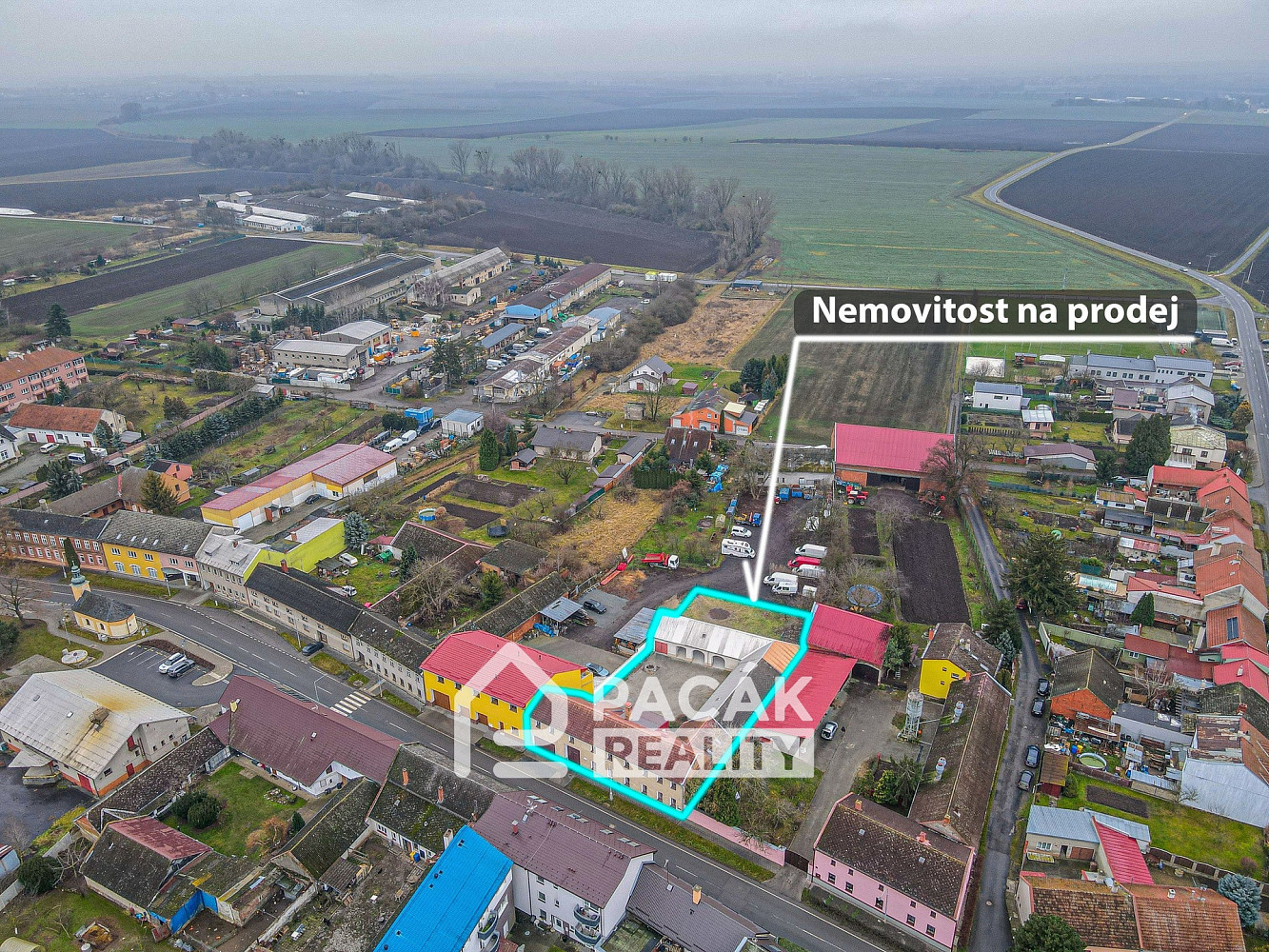 Prodej skladovacích prostor 660 m²