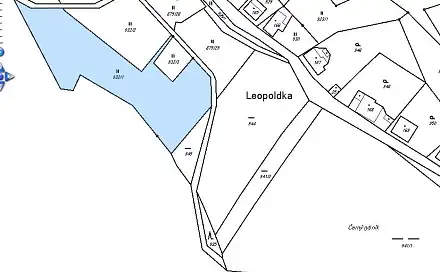 Prodej louky 3 266 m², Velký Šenov - Leopoldka, okres Děčín