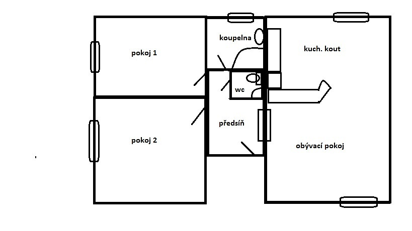 Pronájem bytu 3+kk 110 m² — photo 5