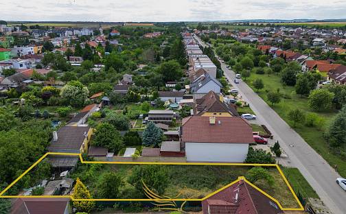 Prodej stavebního pozemku 637 m², Pohořelice, okres Brno-venkov