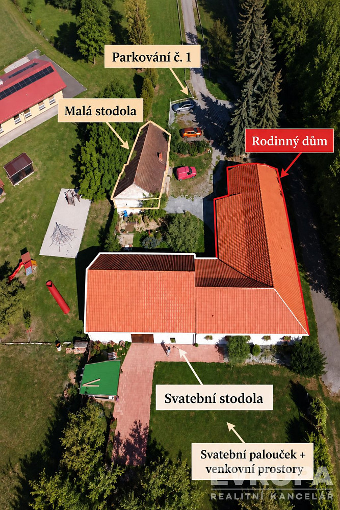 Prodej domu 500 m² s pozemkem 866 m²