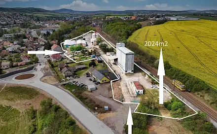 Prodej skladovacích prostor 4 500 m², Tyršova, Hořovice, okres Beroun