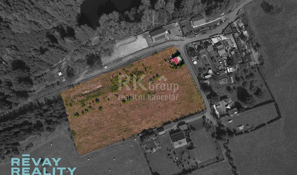 Prodej stavebního pozemku 11 336 m², Velká Hleďsebe – náhled fotky 2