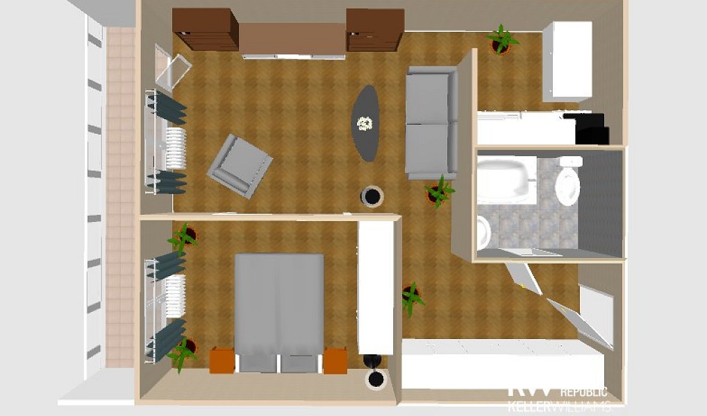 Pronájem bytu 2+kk 44 m², Teplice – náhled fotky 4