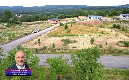 Prodej stavebního pozemku 1 918 m², Dubí - Mstišov, okres Teplice