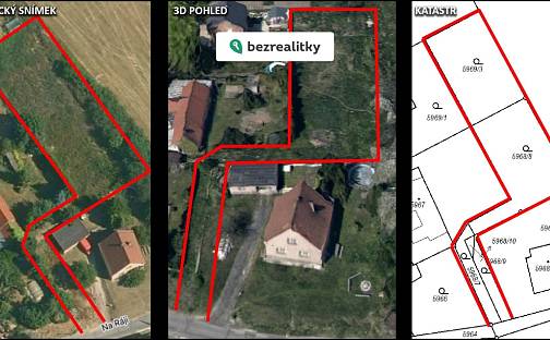 Prodej stavebního pozemku 1 141 m², Na Ráji, Mělník