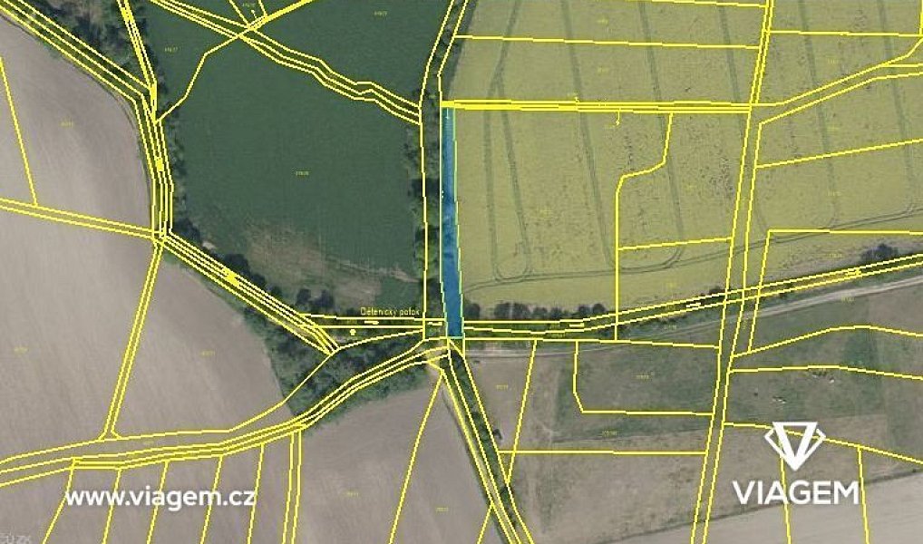 Prodej pole 634 m², Dětenice – náhled fotky 3