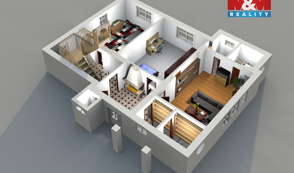 Prodej domu 210 m² s pozemkem 639 m², Vrdy – náhled fotky 4