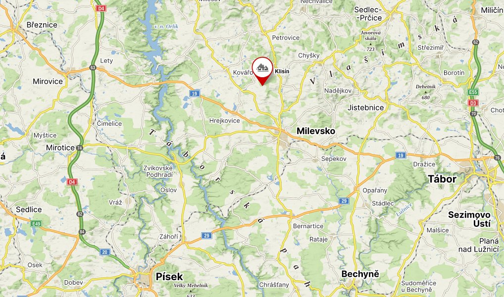 Prodej lesa 154 293 m², Milevsko – náhled fotky 2