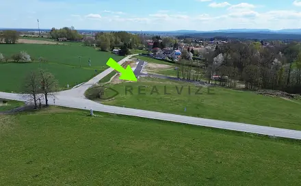 Prodej stavebního pozemku 832 m², Borovany - Radostice, okres České Budějovice