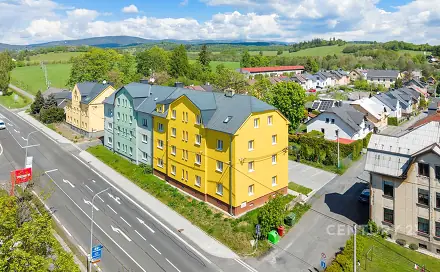Prodej bytu 1+kk 33 m², Opavská, Rýmařov, okres Bruntál