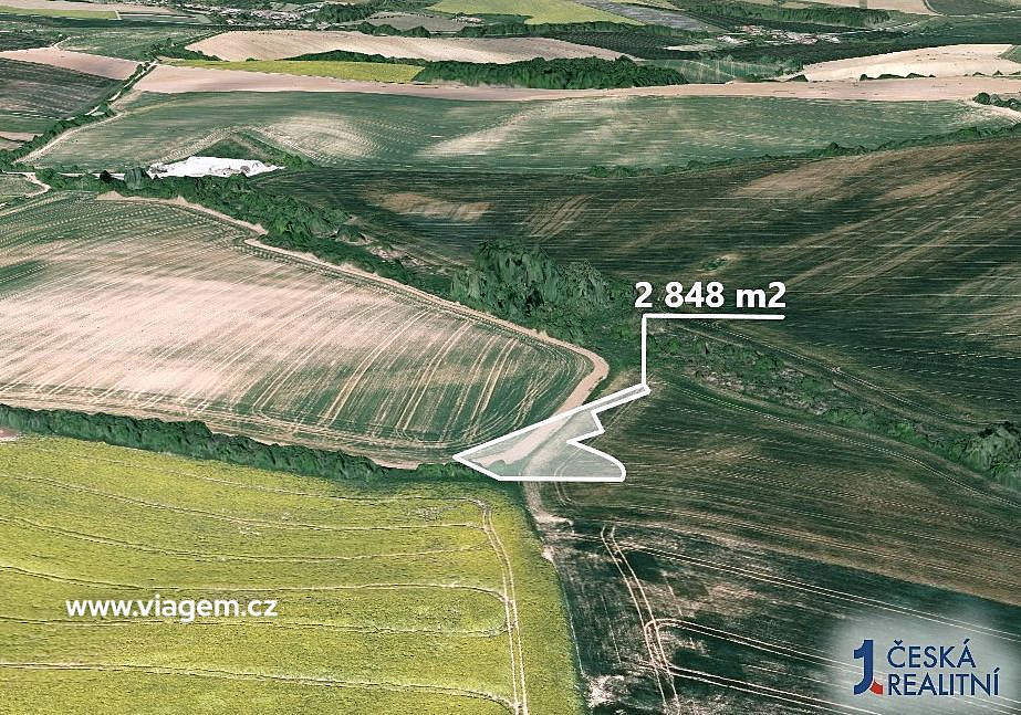 Prodej pole 1 424 m² – fotografie 2