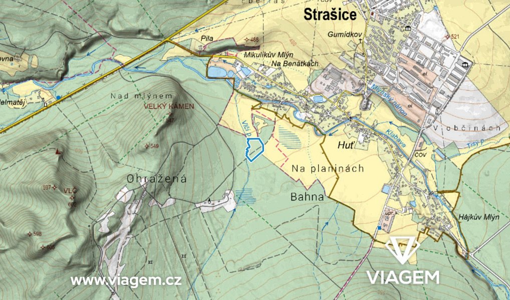 Prodej pole 14 286 m², Strašice – náhled fotky 3