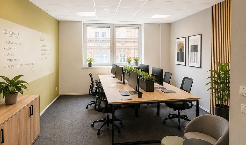 Pronájem kanceláře 356 m², Praha – náhled fotky 2
