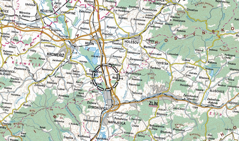 Prodej pole 28 403 m², Tlumačov – náhled fotky 4